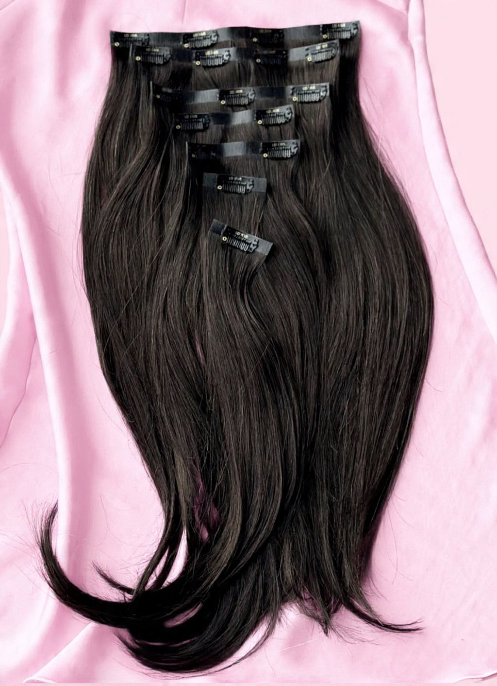 Fit clips / Seamless Clip-ins (Black)