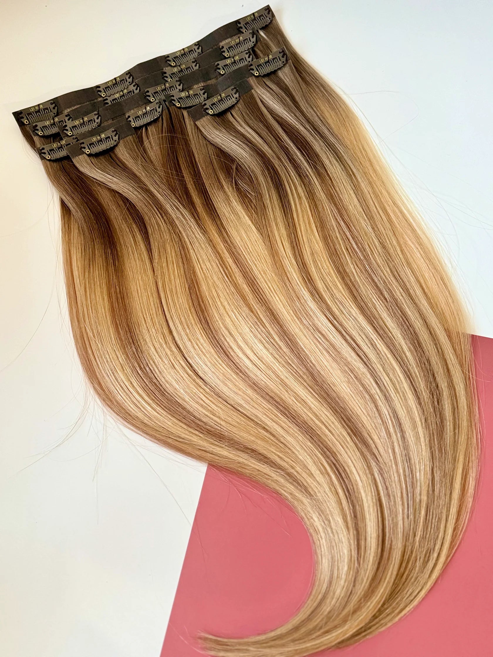 Fit clips / Seamless Clip-ins (Balayage Ashy)