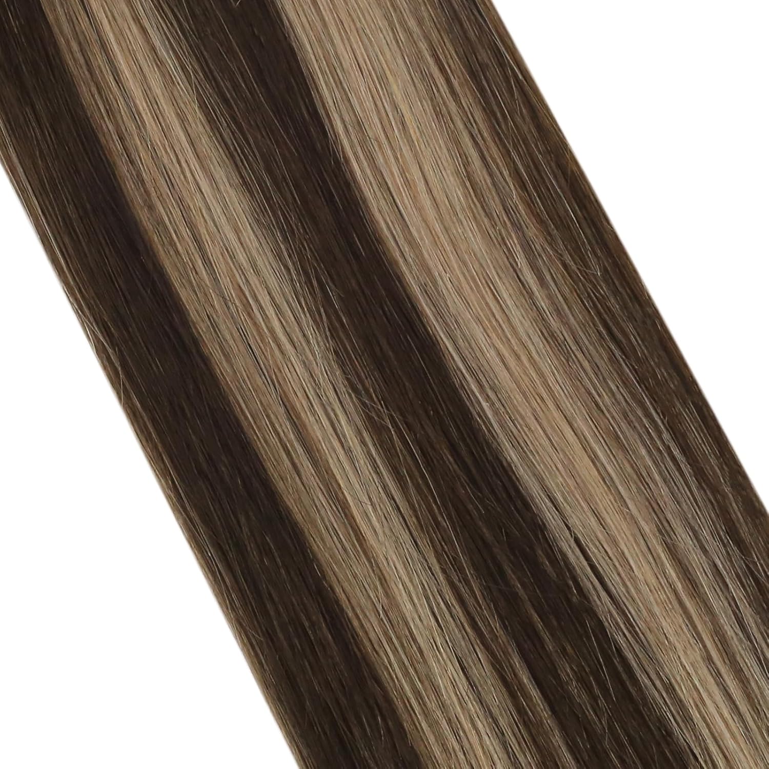 Tape In (Black Ombre 4 Dark Brown Highlight 14 Golden Blonde)